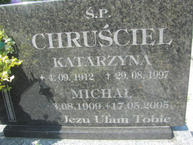 Michał Chruściel 1909 Świdnica - Grobonet - Wyszukiwarka osób pochowanych