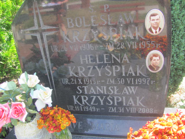 Bolesław Krzyśpiak 1906 Świdnica - Grobonet - Wyszukiwarka osób pochowanych