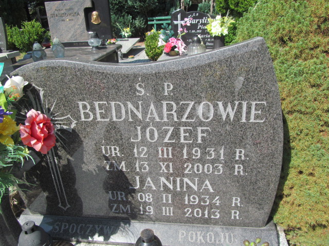 Józef Bednarz 1931 Świdnica - Grobonet - Wyszukiwarka osób pochowanych