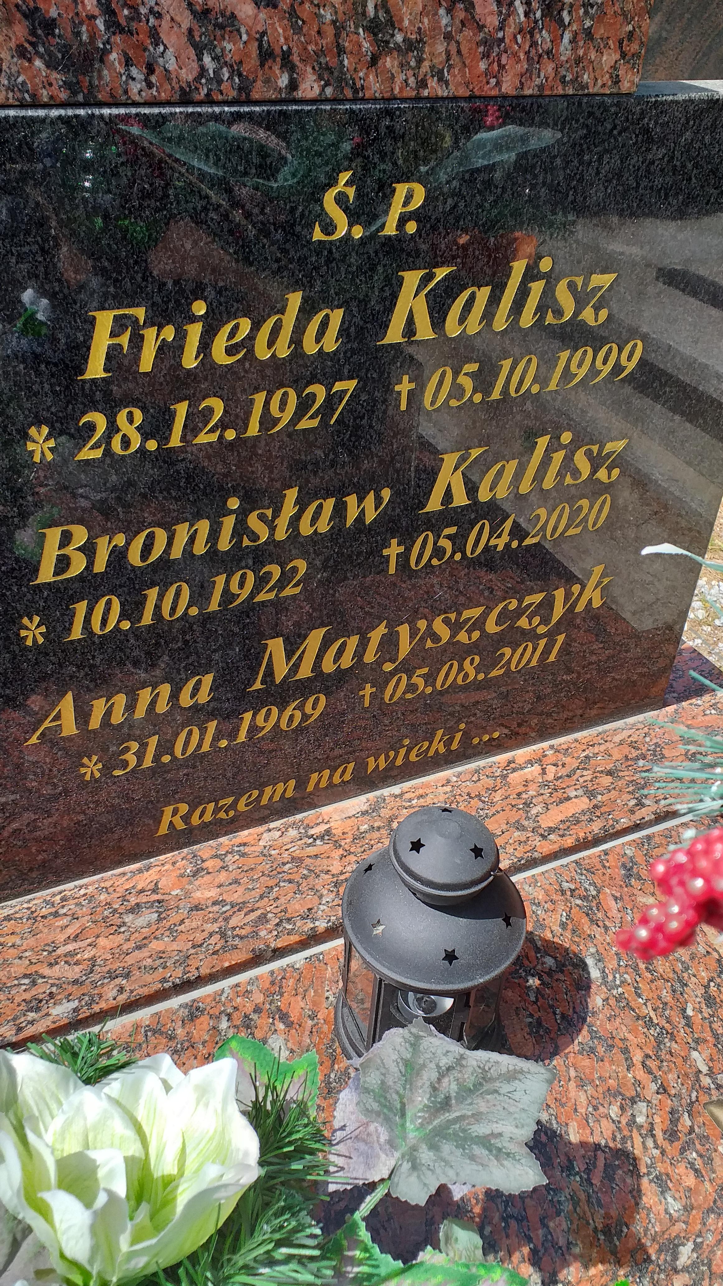 Bronisław Kalisz 1922 Świdnica - Grobonet - Wyszukiwarka osób pochowanych