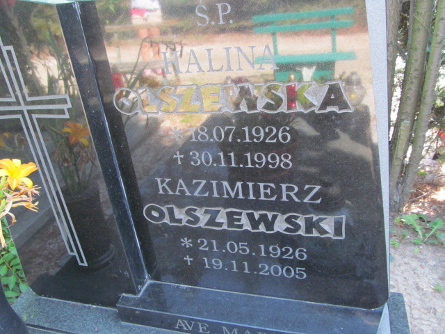 Kazimierz Olszewski 1926 Świdnica - Grobonet - Wyszukiwarka osób pochowanych